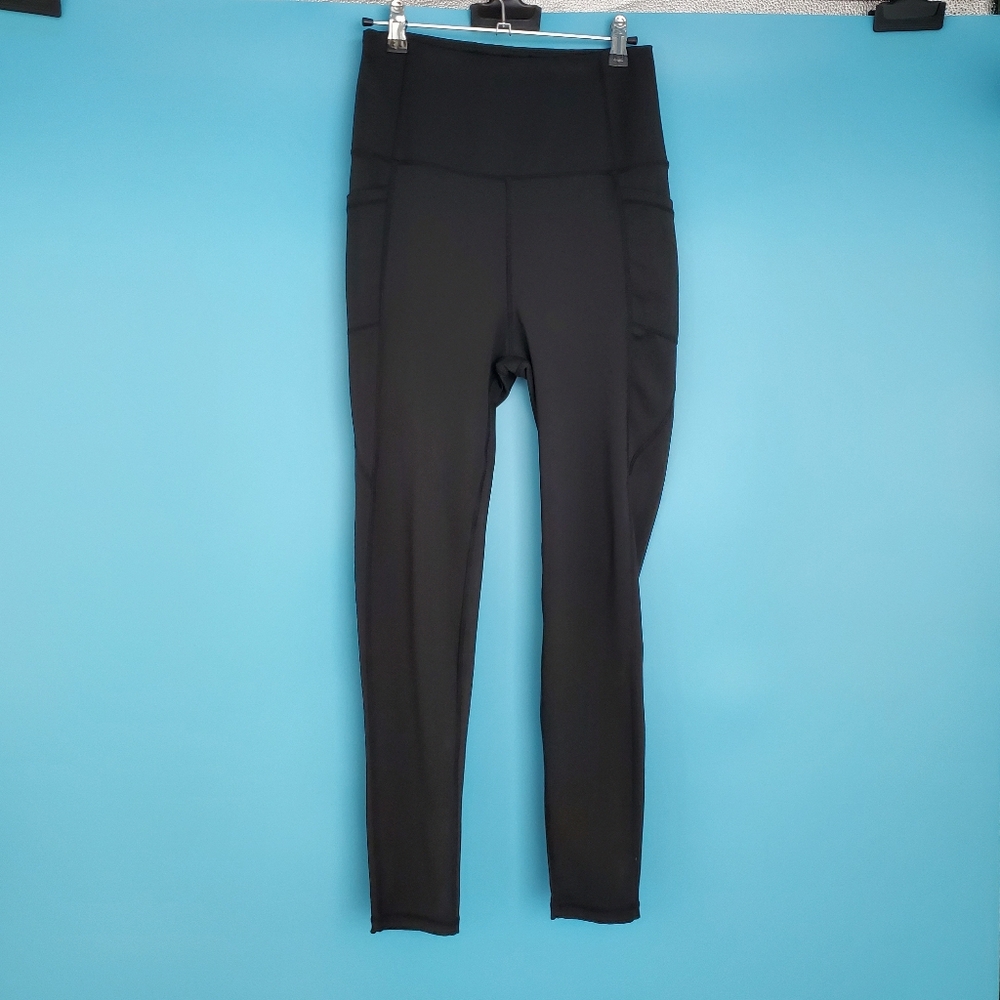 S2 Sportswear Leggings Size Large Black High Rise